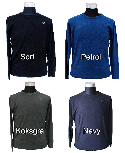 Brooklyn - Casual Ensfarvet Sweater billede 1